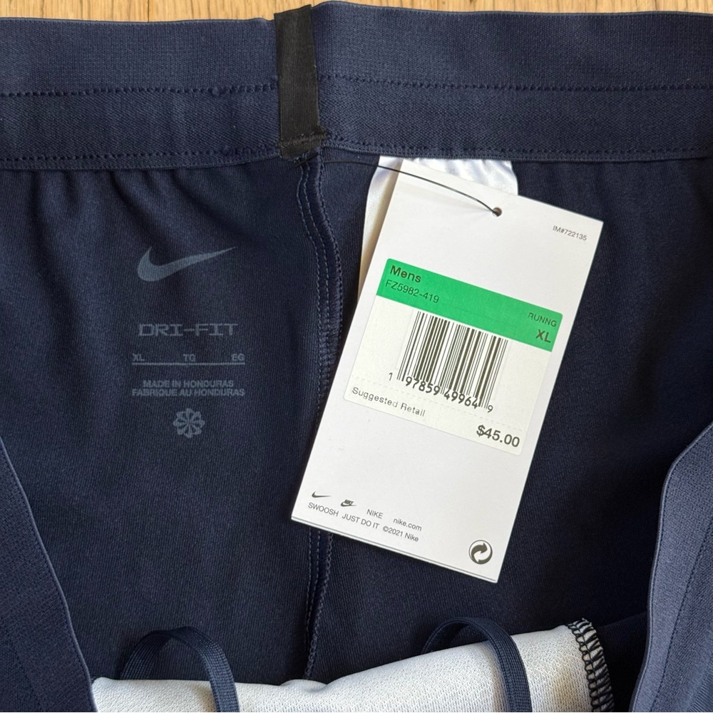 NIKE MENS TEAM DRI-FIT HALF TIGHT - Picture 4 of 7
